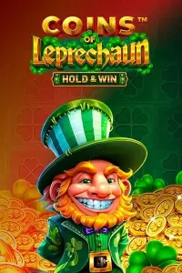 coins of leprechaun logo